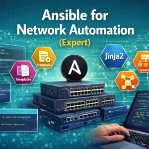 Ansible for network automation expert course focused on scalable, production-ready automation