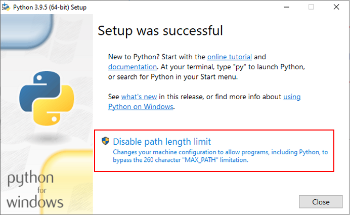 Python Default Installation