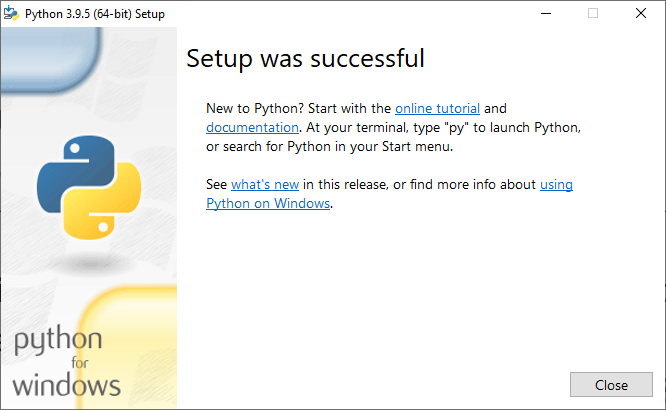 Python Default Installation